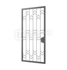Тамбурная решетчатая дверь для склада ТДР-1-78